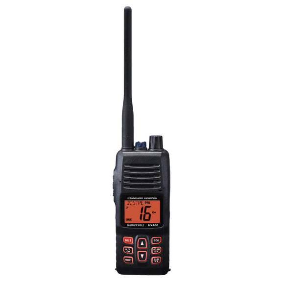 Standard Horizon HX400IS Handheld VHF - Intrinsically Safe [HX400IS] - Point Supplies Inc.