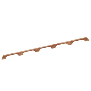 Whitecap Teak Handrail - 5 Loops - 53"L [60108] - point-supplies.myshopify.com