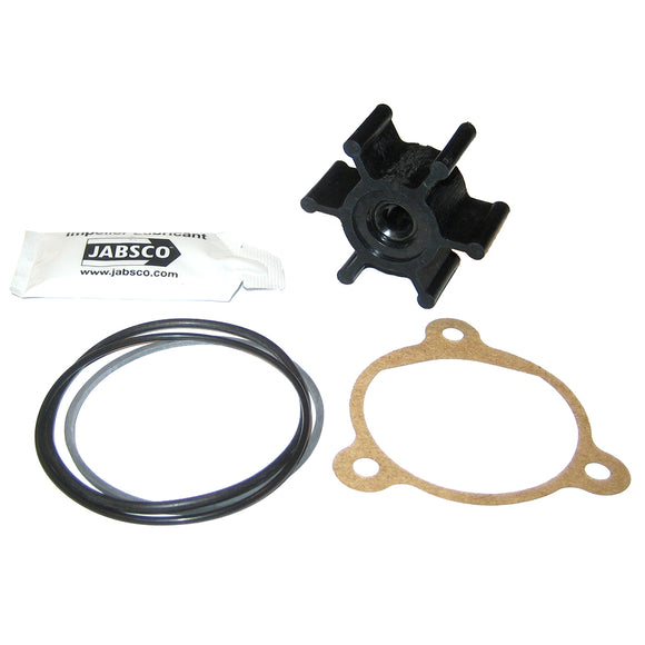Jabsco Neoprene Impeller Kit w/Cover, Gasket or O-Ring - 6-Blade - 5/16 Shaft Diameter [6303-0001-P] - Point Supplies Inc.