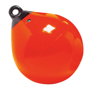Taylor Made 12" Tuff End Inflatable Vinyl Buoy - Orange [61143] - Point Supplies Inc.