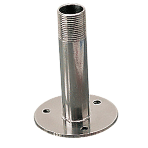 Sea-Dog Fixed Antenna Base 4-1/4" Size w/1"-14 Thread Formed 304 Stainless Steel [329515] - Point Supplies Inc.