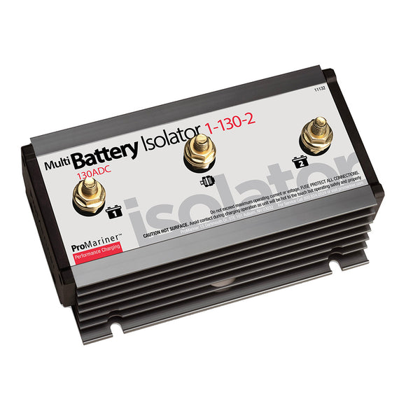 ProMariner Battery Isolator - 1 Alternator - 2 Battery - 130 AMP [11132]