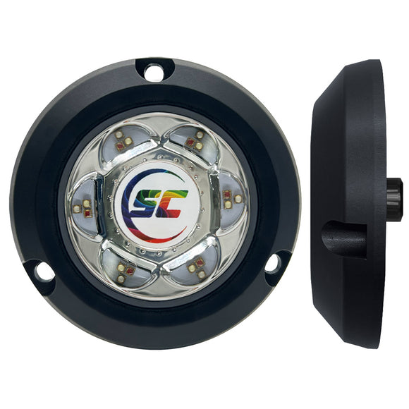Shadow-Caster SC2 Series Polymer Composite Surface Mount Underwater Light - Full Color [SC2-CC-CSM]
