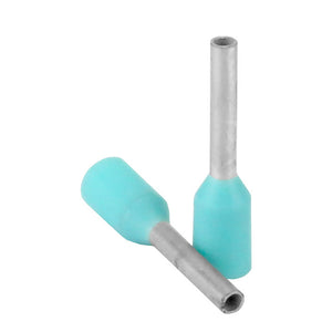Pacer Turquoise 22-24 AWG Wire Ferrule - 6mm Length - 25 Pack [TFRL24-6MM-25]