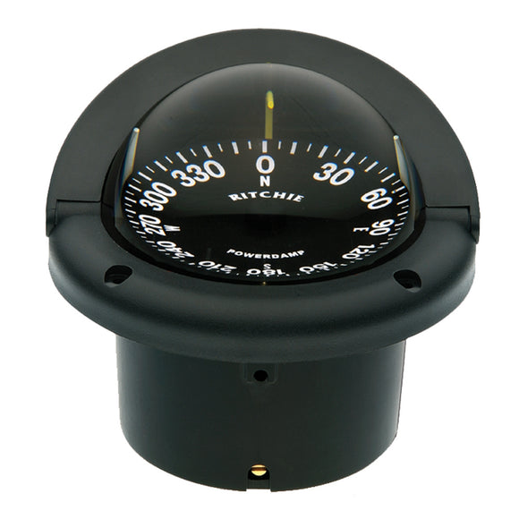 Ritchie HF-742 Helmsman Compass - Flush Mount - Black [HF-742] - Point Supplies Inc.