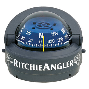 Ritchie RA-93 RitchieAngler Compass - Surface Mount - Gray [RA-93] - Point Supplies Inc.