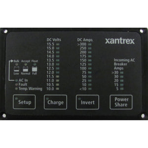 Xantrex Heart FDM-12-25 Remote Panel, Battery Status & Freedom Inverter-Charger Remote Control [84-2056-01] - point-supplies.myshopify.com