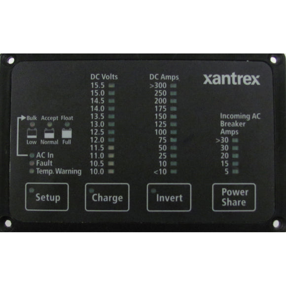Xantrex Heart FDM-12-25 Remote Panel, Battery Status & Freedom Inverter-Charger Remote Control [84-2056-01] - point-supplies.myshopify.com