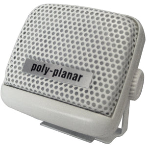 Poly-Planar VHF Extension Speaker - 8W Surface Mount - (Single) White [MB21W] - Point Supplies Inc.