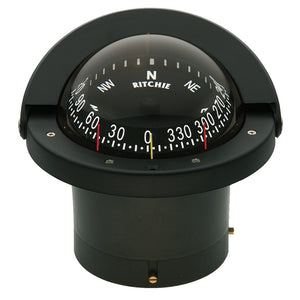 Ritchie FN-203 Navigator Compass - Flush Mount - Black [FN-203] - Point Supplies Inc.