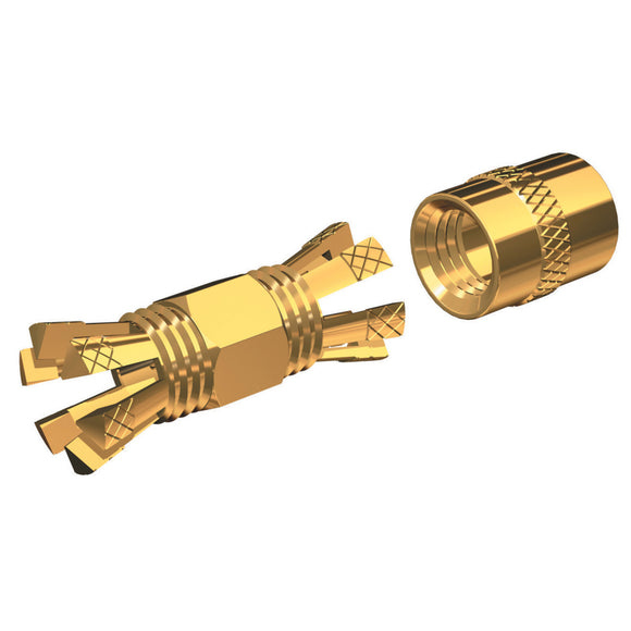Shakespeare PL-258-CP-G Gold Splice Connector For RG-8X or RG-58/AU Coax. [PL-258-CP-G] - Point Supplies Inc.