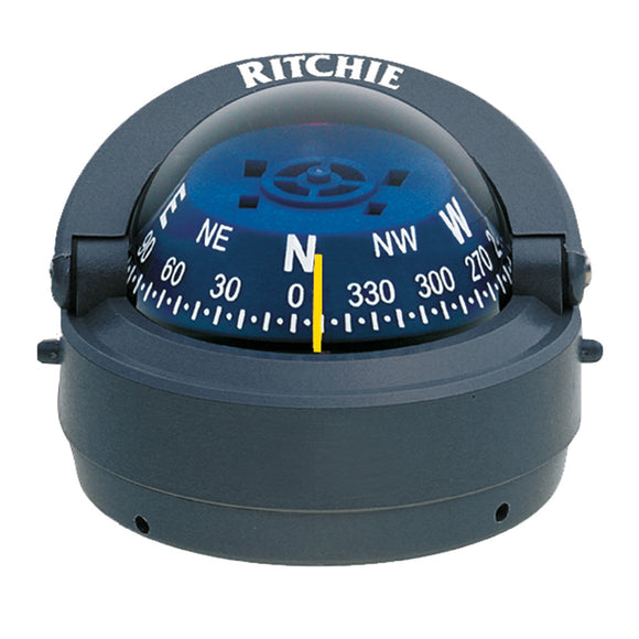 Ritchie S-53G Explorer Compass - Surface Mount - Gray [S-53G] - Point Supplies Inc.