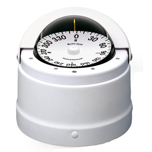 Ritchie DNW-200 Navigator Compass - Binnacle Mount - White [DNW-200] - Point Supplies Inc.
