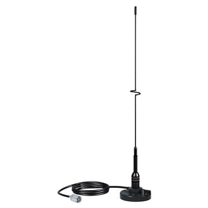 Shakespeare VHF 19" 5218 Black SS Whip Antenna - Magnetic Mount [5218] - Point Supplies Inc.