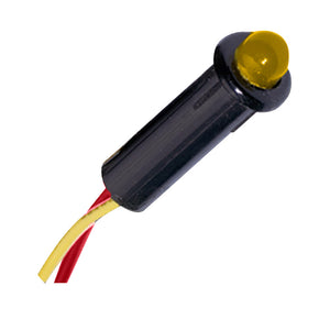 Paneltronics 532" LED Indicator Light - 12-14VDC - Amber [001-204] - Point Supplies Inc.