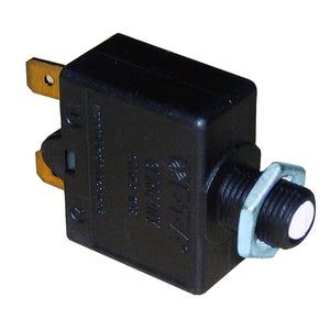Paneltronics Thermal Push To Reset Circuit Breaker - 15 Amp - SP, CE Compliant [001-158] - Point Supplies Inc.