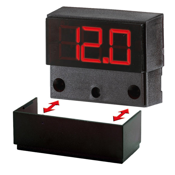 Paneltronics Digital AC Voltmeter- 10-250VAC [570-003B] - Point Supplies Inc.