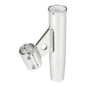 Lee's Clamp-On Rod Holder - Silver Aluminum - Vertical Mount - Fits 1.315" O.D. Pipe [RA5002SL] - Point Supplies Inc.