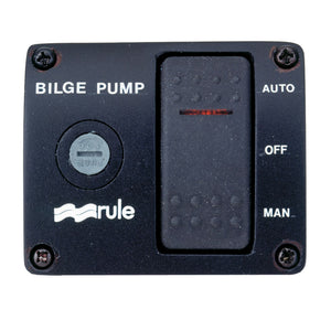 Rule Deluxe 3-Way Lighted Rocker Panel Switch [43] - Point Supplies Inc.