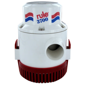 Rule 3700 G.P.H. Bilge Pump Non Automatic 12V [14A] - Point Supplies Inc.