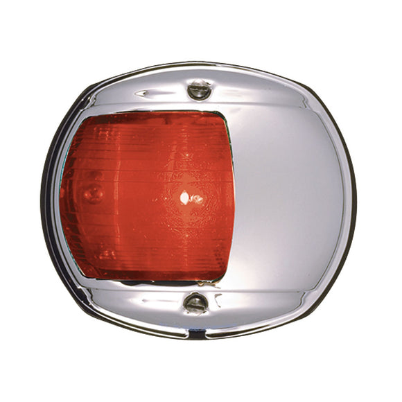 Perko LED Side Light - Red - 12V - Chrome Plated Housing [0170MP0DP3] - Point Supplies Inc.