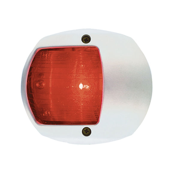 Perko LED Side Light - Red - 12V - White Plastic Housing [0170WP0DP3] - Point Supplies Inc.