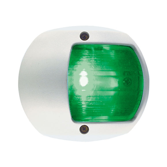 Perko LED Side Light - Green - 12V - White Plastic Housing [0170WSDDP3] - Point Supplies Inc.