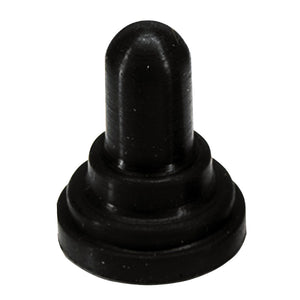 Paneltronics Toggle Switch Boot - 23/32" Round Nut - Black f/Toggle Switch [048-002] - Point Supplies Inc.