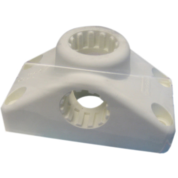 Scotty Combination Side / Deck Mount - White [241-WH] - Point Supplies Inc.