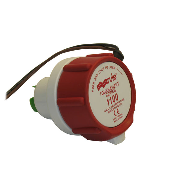 Rule 1100 Replacement Motor F/ Tournament Series Livewell Pump [47DR] - Point Supplies Inc.