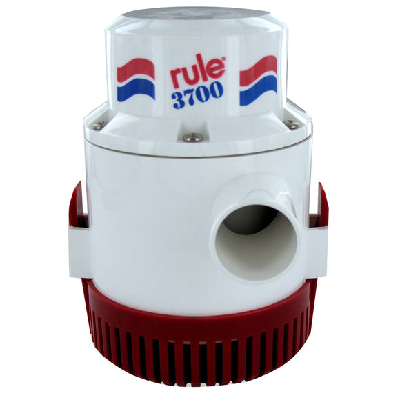 Rule 3700 Non-Automatic Bilge Pump - 24v [16A] - Point Supplies Inc.