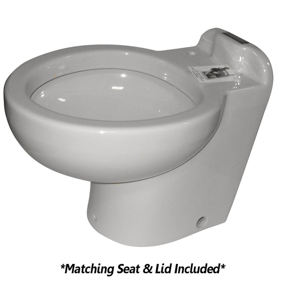 Raritan Marine Elegance - Household Style - White - Fresh or Saltwater - Smart Toilet Control - 12v [220HS012] - Point Supplies Inc.