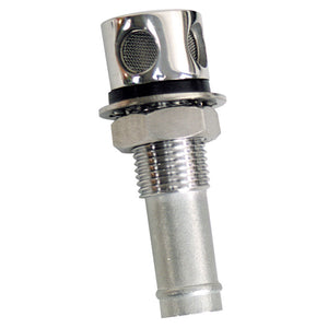 Whitecap Fuel Vent - Round Head, Straight, 9-16" Chrome Brass [S-7032C] - point-supplies.myshopify.com