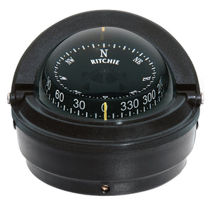 Ritchie S-87 Voyager Compass - Surface Mount - Black [S-87] - Point Supplies Inc.