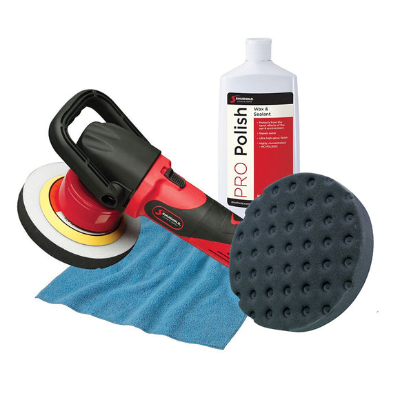 Shurhold Dual Action Polisher Start Kit w/Pro Polish, Pad & MicroFiber Towel [3101] - Point Supplies Inc.