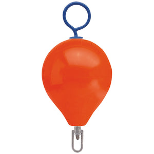 Polyform Mooring Buoy w/Iron 13.5" Diameter  - Red [CM-2-RED] - Point Supplies Inc.