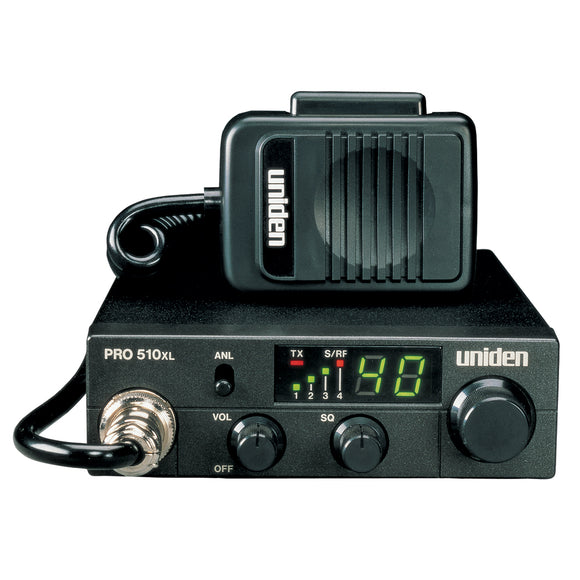 Uniden PRO510XL CB Radio w/7W Audio Output [PRO510XL] - Point Supplies Inc.