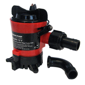 Johnson Pump 500 GPH Bilge Pump 3/4" Hose 12V Dura Ports [32503] - Point Supplies Inc.
