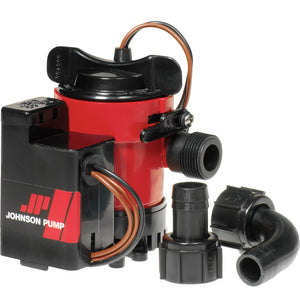 Johnson Pump 500GPH Auto Bilge Pump 3/4" 12V Mag Switch [05503-00] - Point Supplies Inc.