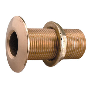 Perko 3/4" Thru-Hull Fitting w/Pipe Thread Bronze MADE IN THE USA [0322DP5PLB] - Point Supplies Inc.