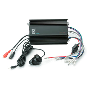 Poly-Planar 4CH, 120W, Audio Amplifier w/Volume Control [ME-60] - Point Supplies Inc.