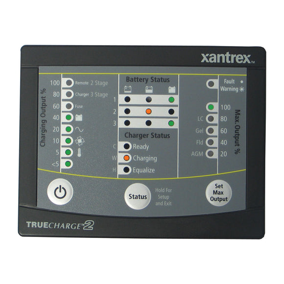 Xantrex TRUECHARGE2 Remote Panel f-20 & 40 & 60 AMP (Only for 2nd generation of TC2 chargers) [808-8040-01] - point-supplies.myshopify.com