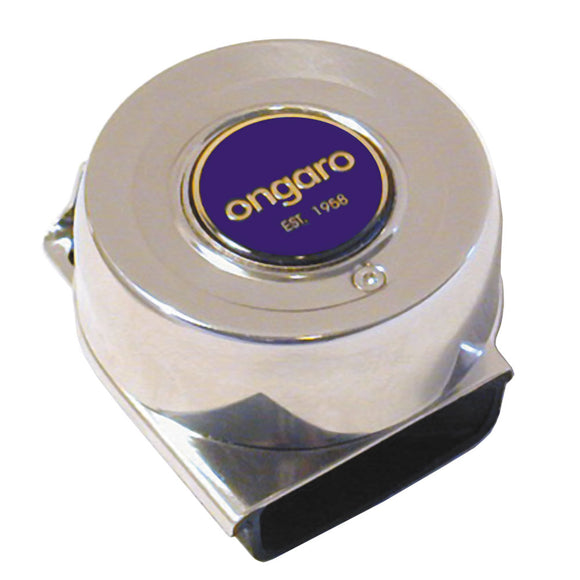 Schmitt  Ongaro All-Stainless Mini Compact Single Horn - 12V [10036] - Point Supplies Inc.