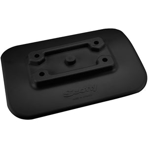 Scotty 341-BK Glue-On Mount Pad f/Inflatable Boats - Black [341-BK] - Point Supplies Inc.