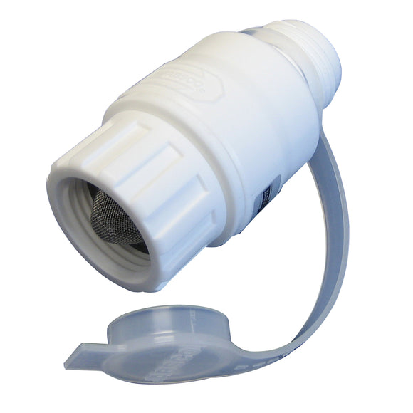 Jabsco In-Line Water Pressure Regulator 45psi - White [44411-0045] - Point Supplies Inc.