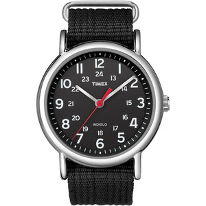 Timex Weekender Slip-Thru Watch - Black [T2N647] - Point Supplies Inc.