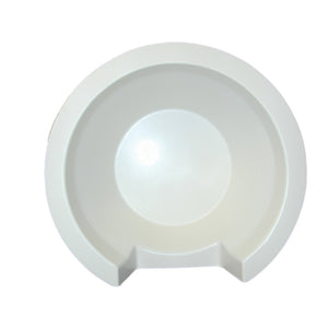 Poly-Planar 11" Speaker Back Cover - White [SBC-3] - Point Supplies Inc.