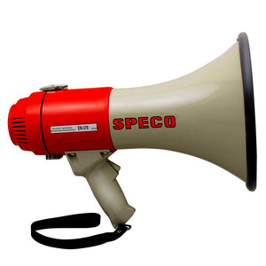 Speco ER370 Deluxe Megaphone w/Siren - Red/Grey - 16W [ER370] - Point Supplies Inc.