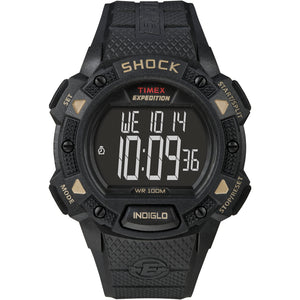 Timex Expedition Shock Chrono Alarm Timer - Black [T49896] - Point Supplies Inc.