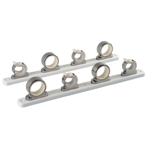 TACO 4-Rod Hanger w/Poly Rack - Polished Stainless Steel [F16-2752-1] - Point Supplies Inc.